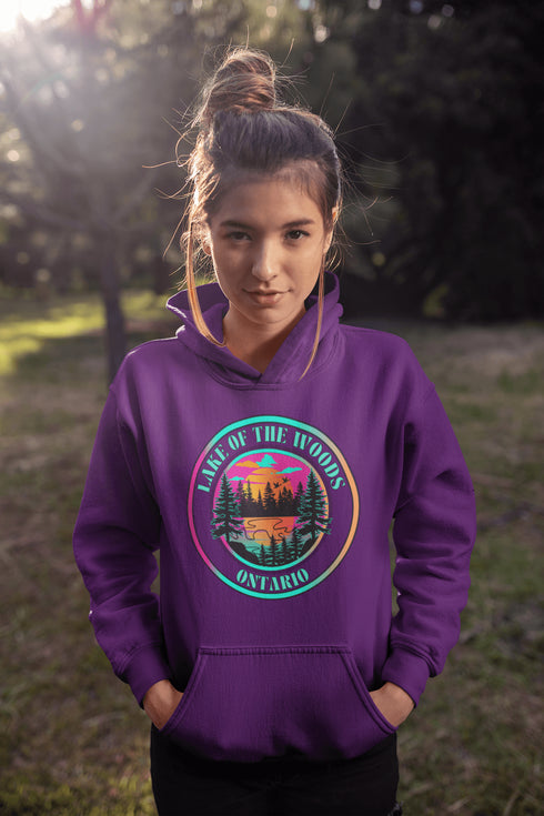 Lake Hoodie-Lake Of The Woods-Blue